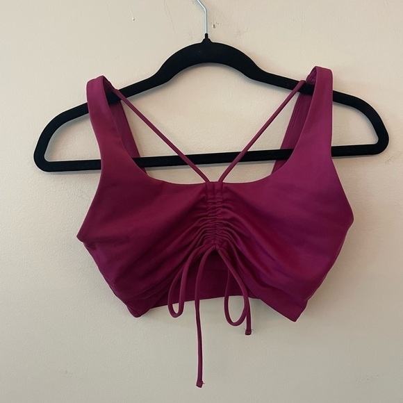 BANDIER x SOMETHING NAVY Strappy Sports Bra Size XS - Picture 3 of 5